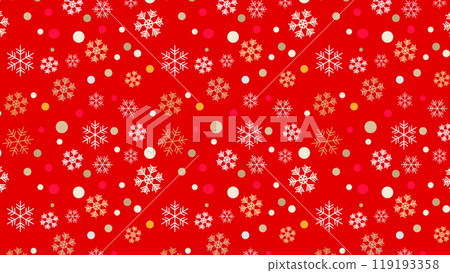 紅色雪花背景圖 119193358
