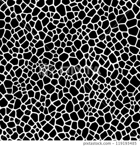 Natural Giraffe pattern hand drawn abstract animal skin seamless pattern 119193485