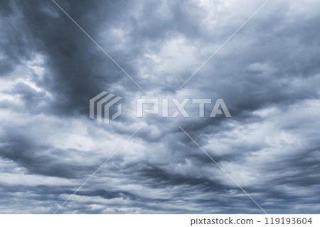 Dramatic sky with stormy clouds as background. Dramatic sky with stormy clouds as background. 119193604