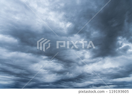 Dramatic sky with stormy clouds as background. Dramatic sky with stormy clouds as background. 119193605