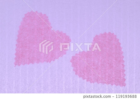 Heart image made of washi paper [Background material] 119193688