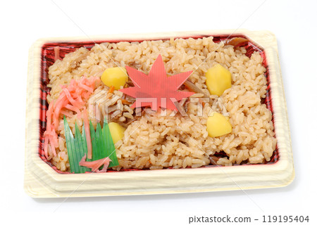 Rice, cooked rice, rice in a pot, Japanese food, side dish, food, plastic container, bento, Japanese food, rice, Japanese food, rice 119195404