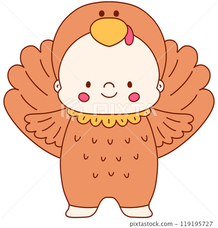 Thanksgiving turkey boy 119195727
