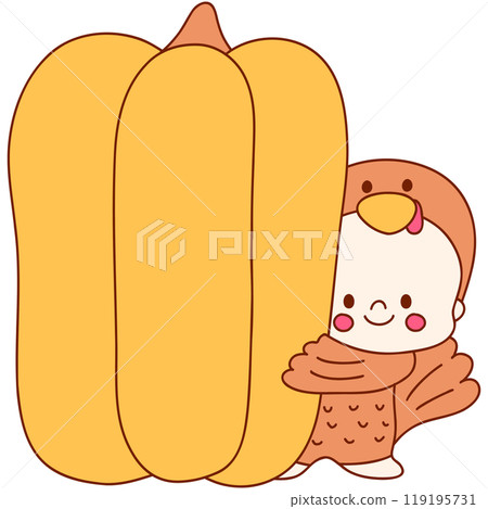 Thanksgiving turkey boy Thanksgiving turkey boy 119195731