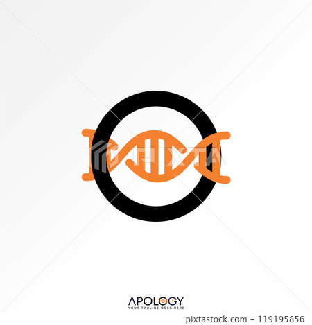 Logo design graphic concept creative abstract premium vector stock initial O font 3D DNA lux helix genetic Related to monogram cell healthcare network Logo design graphic concept creative abstract premium vector stock initial O font 3D DNA lux helix genetic Related to monogram cell healthcare network 119195856