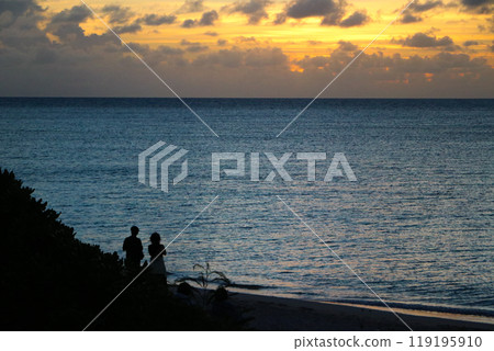 Haterumajima Nishihama晚上視圖 Haterumajima Nishihama晚上視圖 119195910