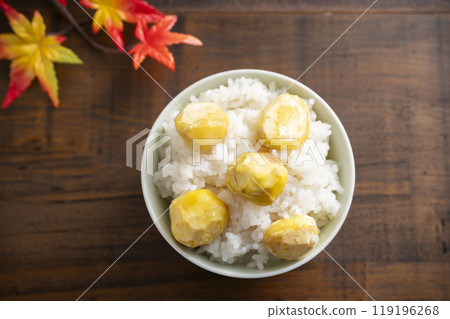 Chestnut rice Chestnut rice 119196268