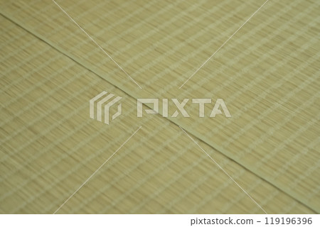 Image of tatami mat (background material) Image of tatami mat (background material) 119196396