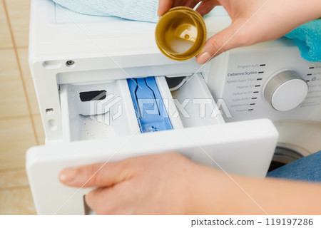 Laundry washing liquid detergent 119197286