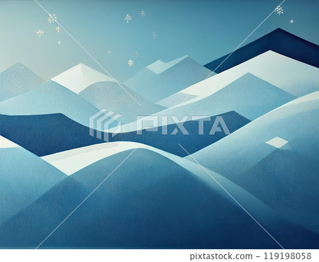 Cold Winter Background Design With Copy Space 119198058