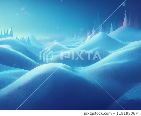 Cold Winter Background Design With Copy Space 119198067