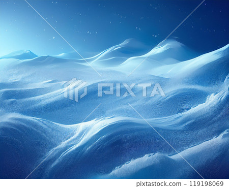 Cold Winter Background Design With Copy Space 119198069