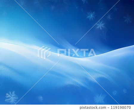 Cold Winter Background Design With Copy Space 119198070