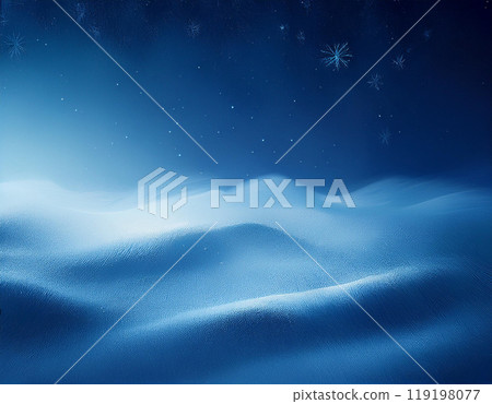 Cold Winter Background Design With Copy Space 119198077