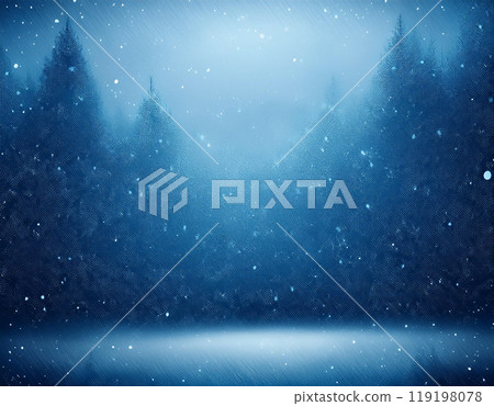 Cold Winter Background Design With Copy Space 119198078