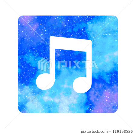 Marble starry sky | Musical note mark Marble starry sky | Musical note mark 119198526