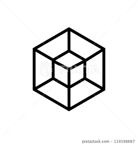 Blockchain icon logo design template isolated illustration Blockchain icon logo design template isolated illustration 119198667