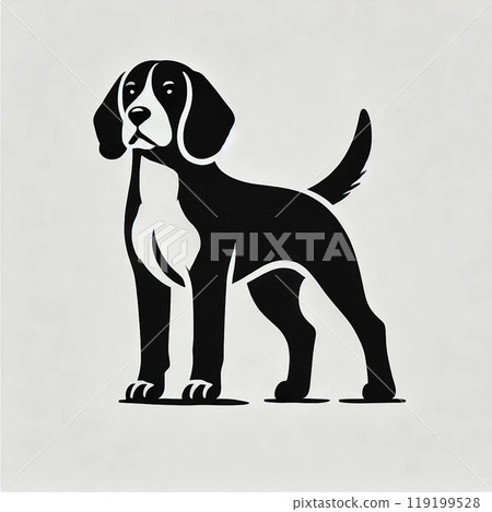 小獵犬剪影 119199528