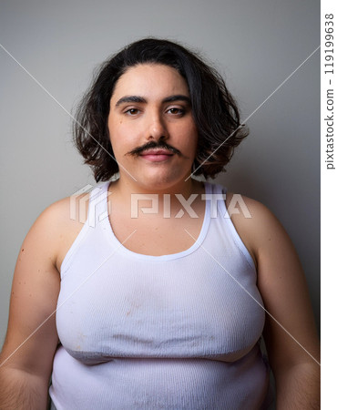 Empowering Transsexual Transgender Woman Portrait 119199638