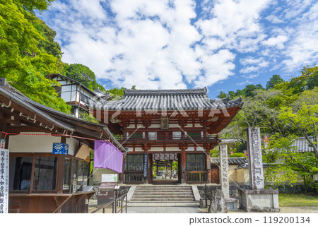 奈良的秋天、岡寺（龍光寺）、仁王門 119200134