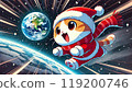 太空船上的聖誕老人貓 119200746