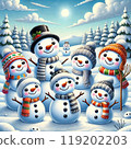 雪人家庭 119202203
