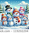 雪人家庭 119202204