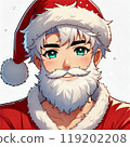 作為聖誕老人打扮的男孩 119202208