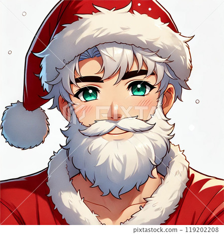 作為聖誕老人打扮的男孩 119202208