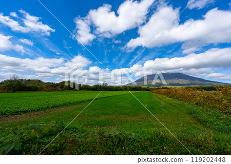 通往羊蹄山的北海道公路風景 通往羊蹄山的北海道公路風景 119202448