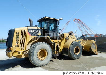用於港口貨物裝卸工作的輪式裝載機 119203837