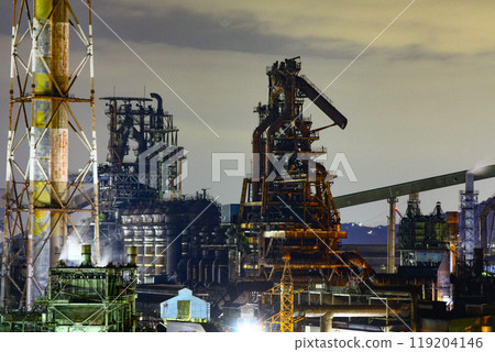 吳工廠工廠夜景 吳工廠工廠夜景 119204146