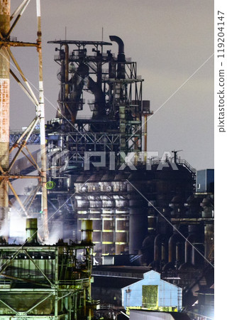 吳工廠工廠夜景 吳工廠工廠夜景 119204147