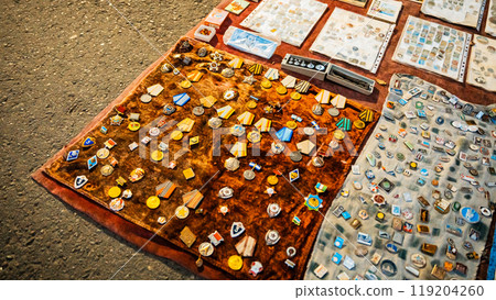 Tashkent, Uzbekistan- 09252024: Arbat street in the city, Broadway Alley 119204260