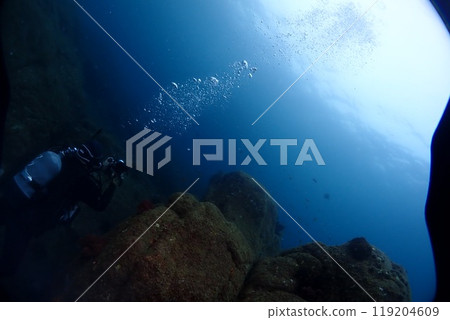 在海中景觀 在海中景觀 119204609