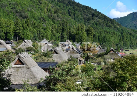 秋天的京都 美山茅吹之裡 119204894