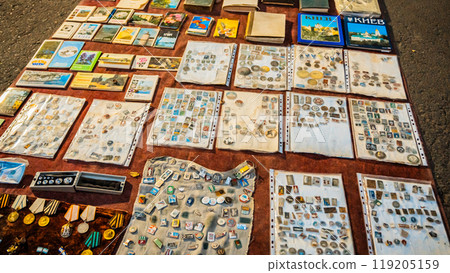 Tashkent, Uzbekistan- 09252024: Arbat street in the city, Broadway Alley Tashkent, Uzbekistan- 09252024: Arbat street in the city, Broadway Alley 119205159