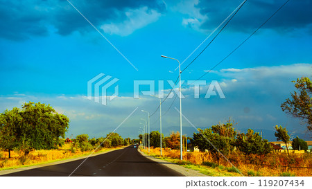 Landscape of Kazakhstan's nature 119207434