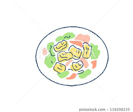 Thai stir-fried sardines, Pakkana 119208235