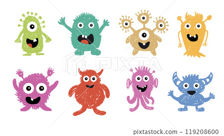 animal, cartoon, seamless 119208600