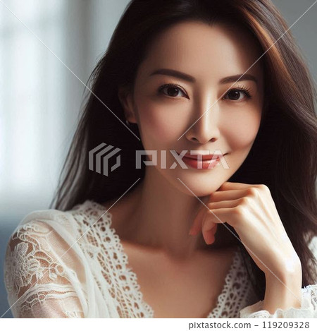 Beautiful woman 119209328