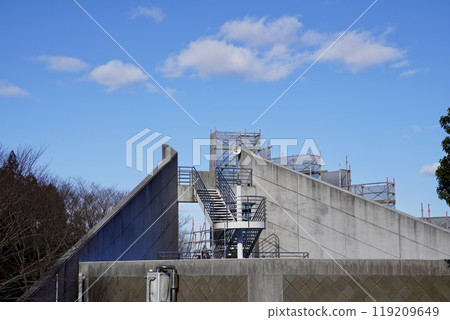 Concrete observation deck 119209649