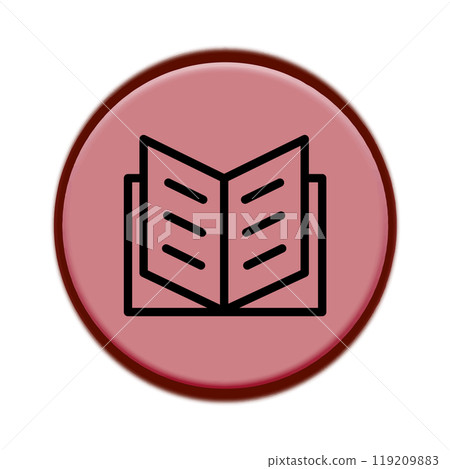Book icon template Book icon template 119209883