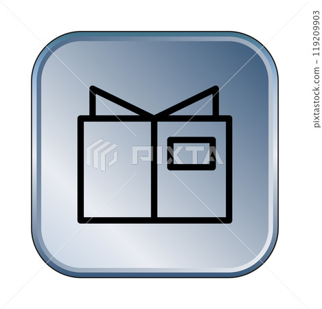 Book icon template 119209903