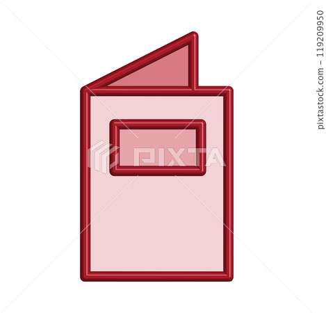 Illustration Vector graphic of book icon template Illustration Vector graphic of book icon template 119209950