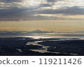 View of the Nishiki River and the Seto Inland Sea from Iwakuni Castle 119211426