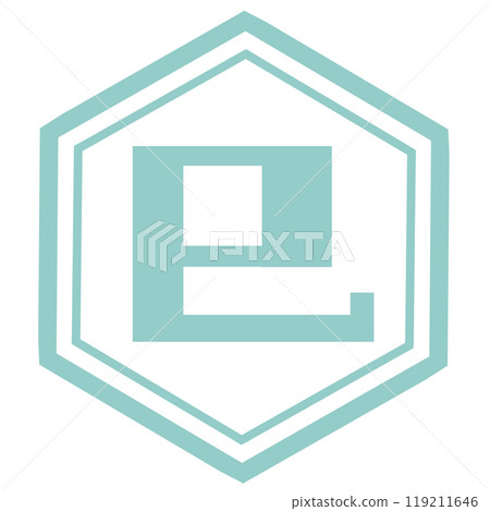 The character for snake on a light blue tortoise shell The character for snake on a light blue tortoise shell 119211646
