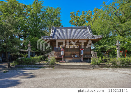 Matsue Shrine Inari Daimyojin on the grounds of Funai Castle Ruins May 16 2024 119213141