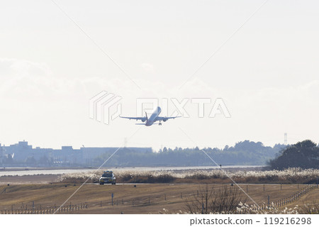 Airplane takeoff Airplane takeoff 119216298