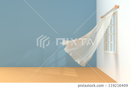 wave, tulle, blowing 119216409